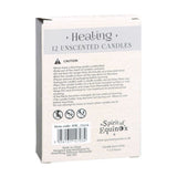 Pack of 12 White Healing Spell Candles
