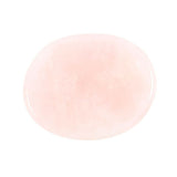 You Are Loved Pink Rose Quartz Crystal Palm Stone & Bag
