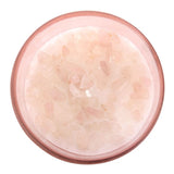 Gratitude Pink Wild Rose Crystal Chip Candle